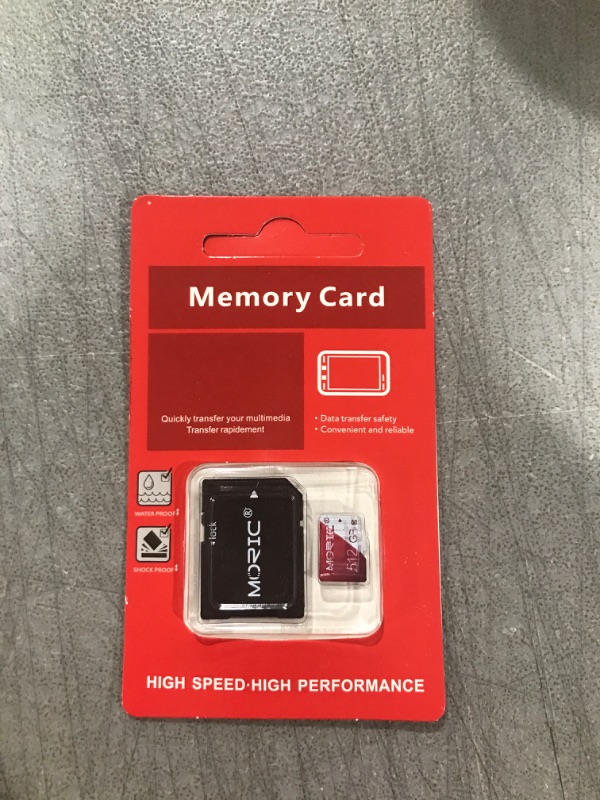 Photo 2 of 512GB Micro SD Card High Speed MicroSD Class 10 Memory Card for Nintendo Switch,Smartphones,Action Cameras,Tablets and Drone