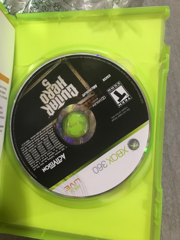 Photo 3 of Guitar Hero 5 - Xbox 360 (Game only) Xbox 360 Game only