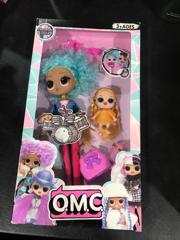 Photo 1 of BEAUTY-GIRL Surprise Fashion Dolls 10'' Fashionistas Remix Rock Doll & Accessories Cute Girl Gift DIY Toys Ages 3-13.Multicolor 