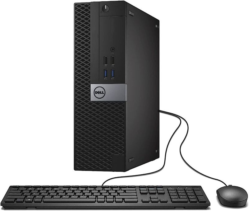 Photo 1 of Dell Optiplex 7040 D11S Desktop PC with Keyboard