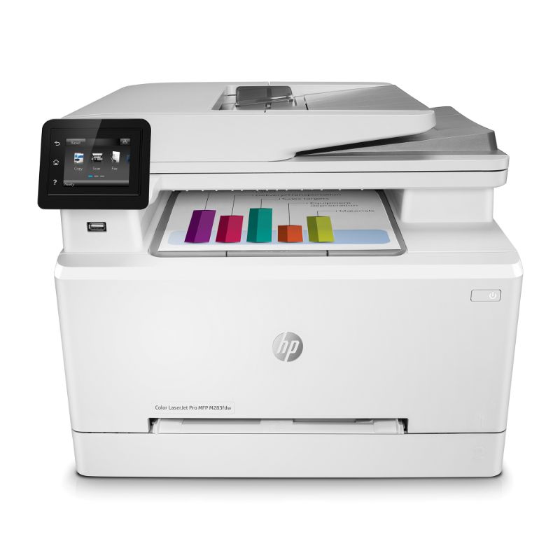 Photo 1 of HP LaserJet M283fdw MFP Color Multifunction Laser Printer,
