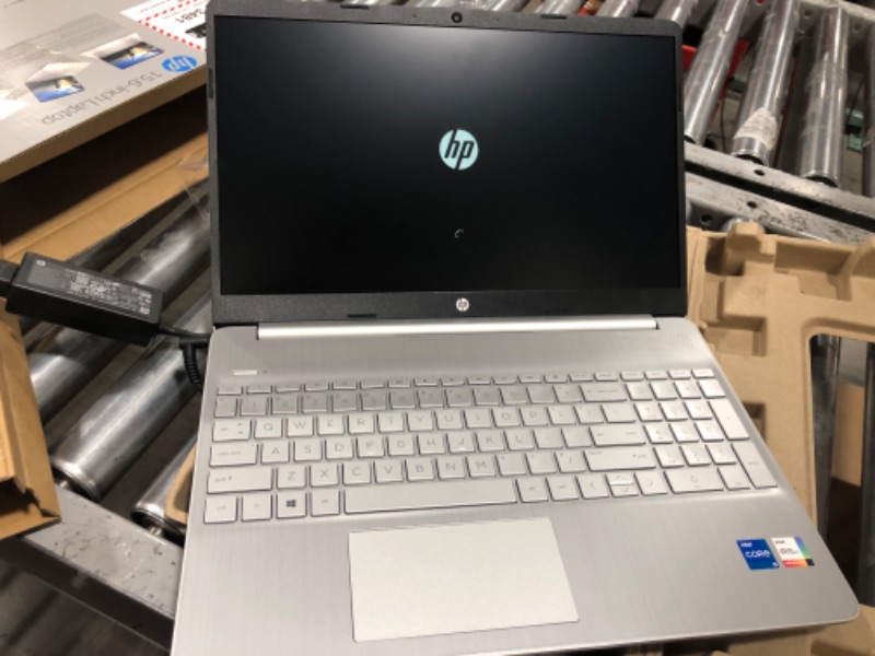 Photo 2 of HP 15.6" Diagonal Full HD (1920 x 1080) Laptop, 11th Gen Intel Core i5-1135G7 Processor, 8GB DDR4 RAM, 256GB SSD, 802.11ac, Bluetooth, HDMI, Windows 11