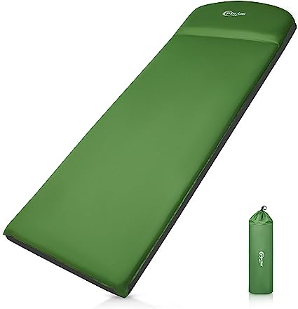 Photo 1 of PORTAL Self Inflating Sleeping Pad for Camping, 3" Thick Memory Foam Camping Mattress with Pillow, Comfortable Camping Insulated Pad Mat for Outdoor
