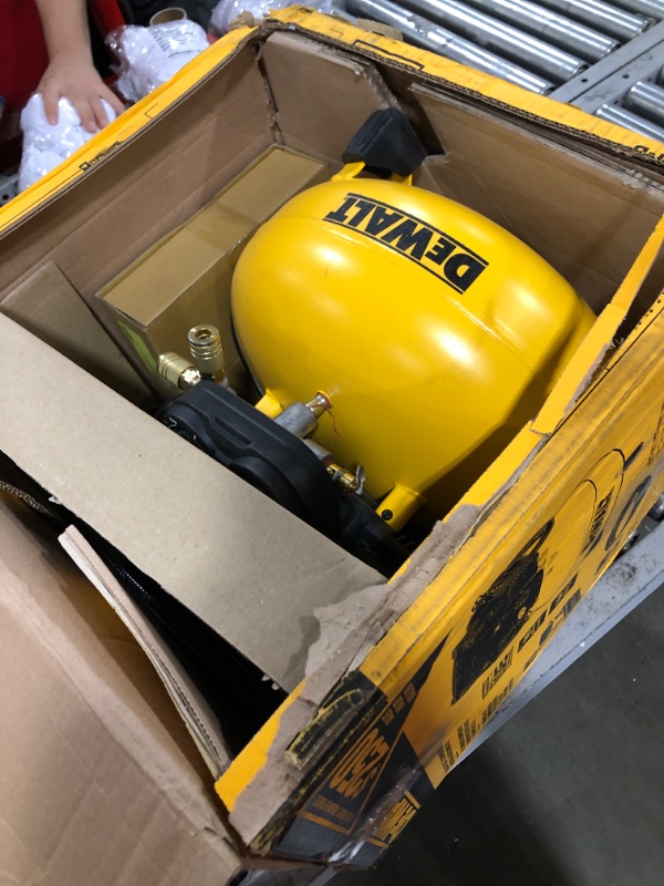 Photo 2 of DEWALT Air Compressor Combo Kit with Brad Nailer (DWC1KIT-B)