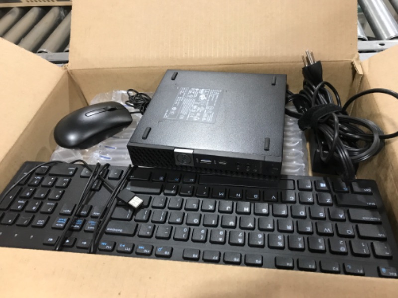 Photo 2 of Dell Optiplex 5070 Micro MFF Desktop PC Intel i5-9500T, 16GB DDR4 New 512GB M.2 NVMe SSD, WiFi BT HDMI New KB & Mouse Windows 11 Pro (Renewed) Dell 5070