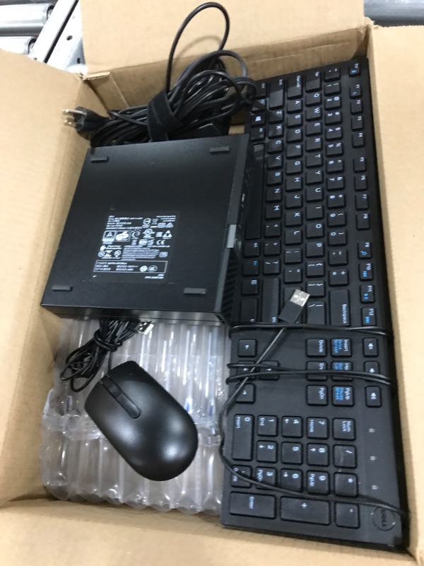 Photo 3 of Dell Optiplex 5070 Micro MFF Desktop PC Intel i5-9500T, 16GB DDR4 New 512GB M.2 NVMe SSD, WiFi BT HDMI New KB & Mouse Windows 11 Pro (Renewed) Dell 5070