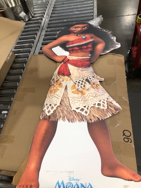 Photo 2 of Advanced Graphics Moana Life Size Cardboard Cutout Standup - Disney's Moana
