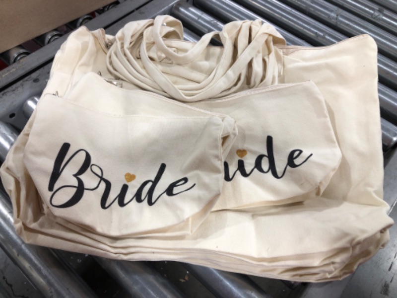 Photo 1 of 12 PICECS BRIDE BAG AND POUCHES