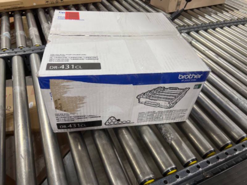 Photo 1 of Brother Printer DR431CL Drum Unit-Retail Packaging, White