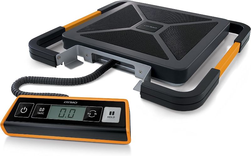 Photo 1 of DYMO Digital Shipping Scale, 400-pound (1776113) & Digital Postal Scale/Shipping Scale, 25-Pound (1772059)