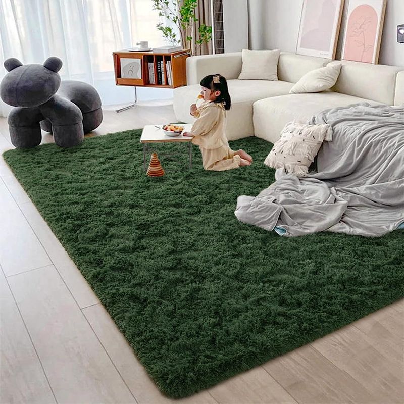 Photo 1 of  Soft Deep-Green Rugs for Bedroom