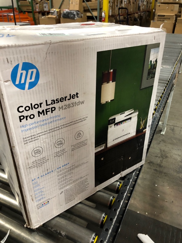 Photo 4 of PARTS ONLY
HP LaserJet M283fdw MFP Color Multifunction Laser Printer,