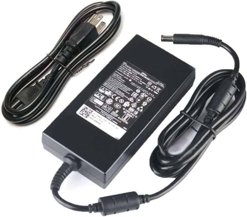 Photo 2 of 180W AC Charger Fit for Dell Dock WD19 K20A001 D6000 D6000S Docking Station Business Monitor Dock WD15 K17A001 Thunderbolt Dock WD19TB WD19TBS TB15 TB16 TB18DC K16A K16A001 Power Adapter Supply/// Dell WD15 Monitor Dock 
