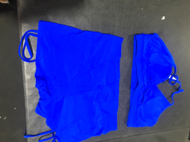 Photo 1 of BLUE BATHING SUIT SIZE UNKNOWN
