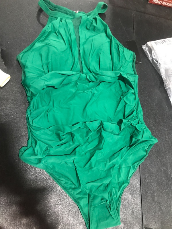 Photo 1 of BATHING SUIT GREEN MEDIUM