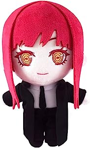 Photo 1 of JCvCX Denji Makima Plush Toy Anime Stuffed Plush Figure Makima Cosplay Plushies Makima Costume Soft Plush Pillow (B)