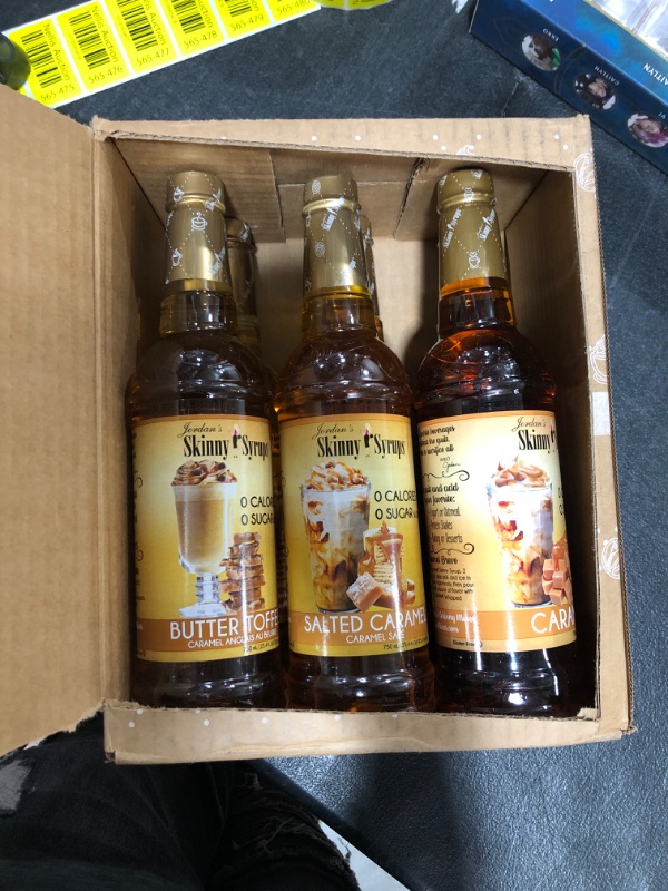 Photo 2 of Jordan's Skinny Syrups | Classic Syrup Sampler| Healthy Flavors with 0 Calories, 0 Sugar, 0 Carbs, 25.4 Fl Oz (Pack of 6)