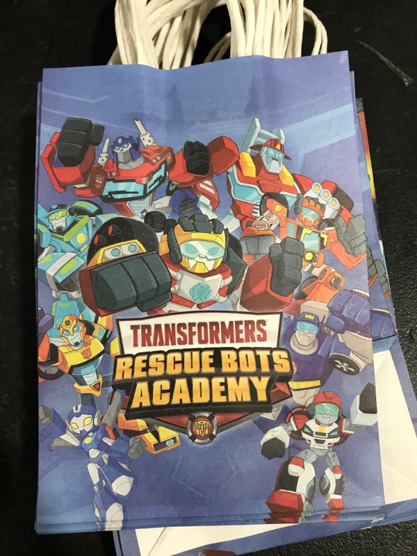 Photo 1 of 16 Transformers Party Paper Bags