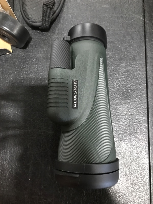 Photo 1 of 12x56 HD Monocular Telescope with Smartphone Adapter, Upgraded Tripod, Hand Strap - High Power Monocular with Clear Low Light Vision for Star Watching - Lightweight Monocular for Bird Watching Hunting