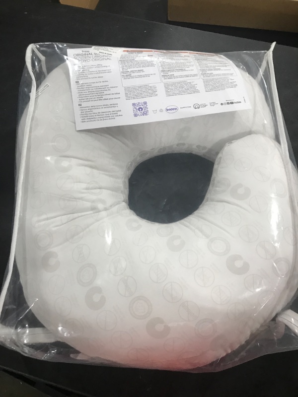 Photo 2 of Boppy Bare Naked Original Support Nursing Pillow, Ergonomic Breastfeeding, Bottle Feeding and Bonding, with Firm Hypoallergenic Fiber Fill, Support Only Covers Sold Separately
