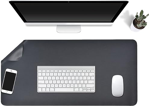 Photo 1 of AOKLANT Leather Desk Mat - Dual-Sided Waterproof, Non-Slip, Muti-Colors - Great for Laptop, Gaming,Office
