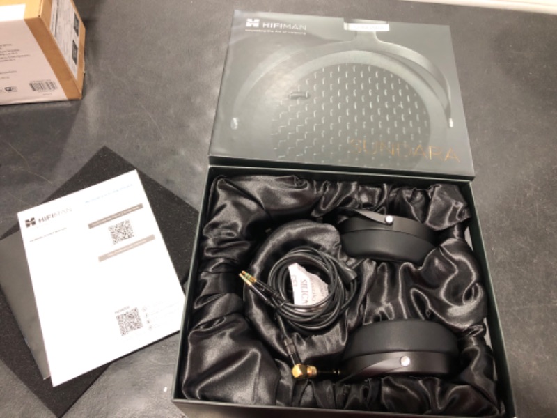 Photo 1 of HIFIMAN SUNDARA Over-Ear Full-Size Planar Magnetic HiFi Stereo Wired Headphones for Studio & Audiophiles (Black)
