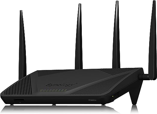 Photo 1 of Synology RT2600ac – 4x4 dual-band Gigabit Wi-Fi router, MU-MIMO, powerful parental controls, Threat Prevention, bandwidth management, VPN, expandable coverage with mesh Wi-Fi
