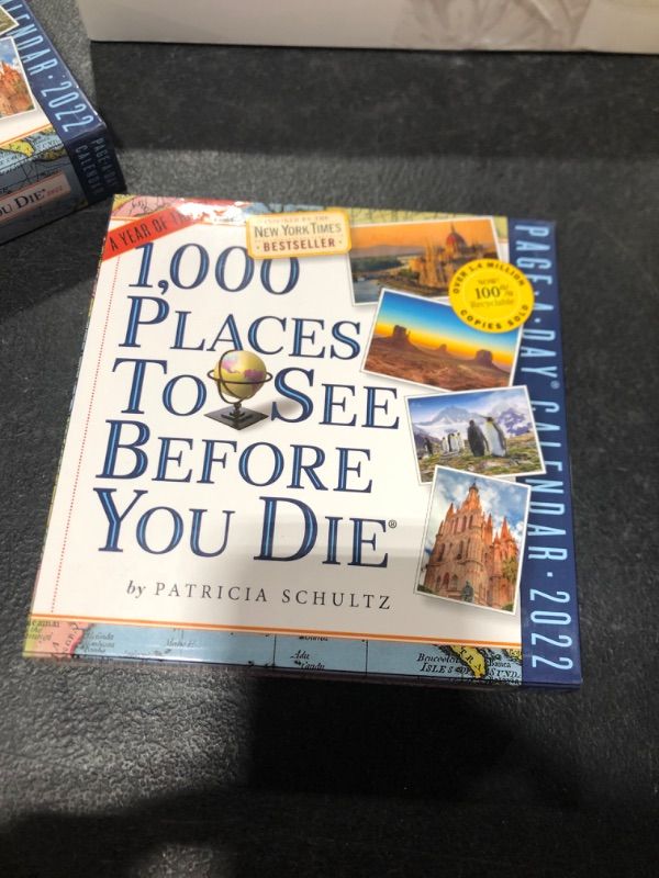 Photo 2 of 1,000 Places to See Before You Die Page-A-Day Calendar 2022: A Year of Travel