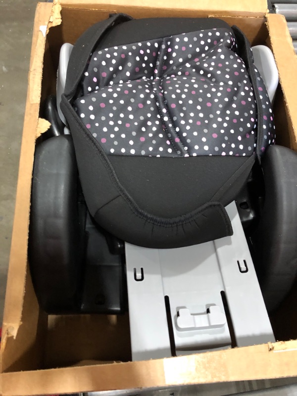 Photo 2 of Disney Baby Pronto! Belt-Positioning Booster Car Seat, Belt-Positioning Booster: 40–100 pounds, Minnie Dot Party