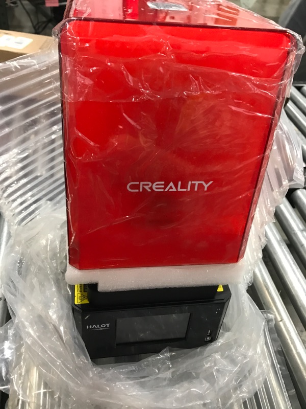 Photo 3 of Creality Resin 3D Printer HALOT-ONE PRO, 7.04-inch LCD, APP Remote Cloud Control, Movement Assured by Z-axis with Dual Linear Rails, 5-inch Touch Screen, 3D Printers, Build 130 * 122 * 160mm