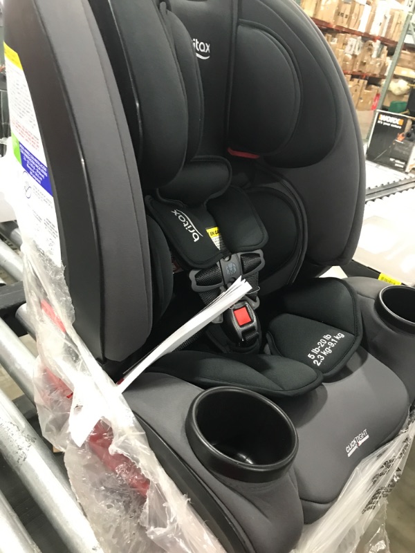 Photo 4 of Britax One4Life Convertible Car Seat, 10 Years of Use from 5 to 120 Pounds, Converts from Rear-Facing Infant Car Seat to Forward-Facing Booster Seat, Machine-Washable Fabric, Onyx Stone
