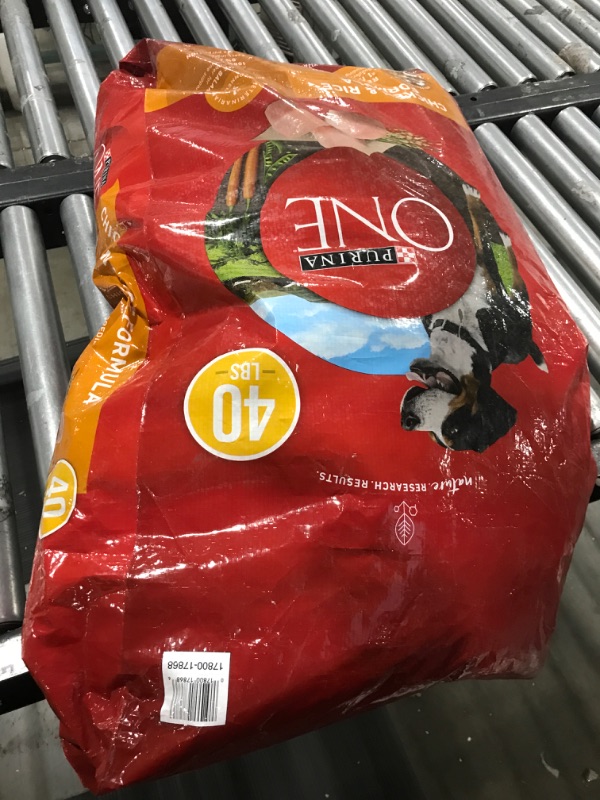 Photo 2 of Purina ONE Natural Dry Dog Food, Chicken & Rice Formula - 40 lb. Bag Dry Food 40 lb. Bag