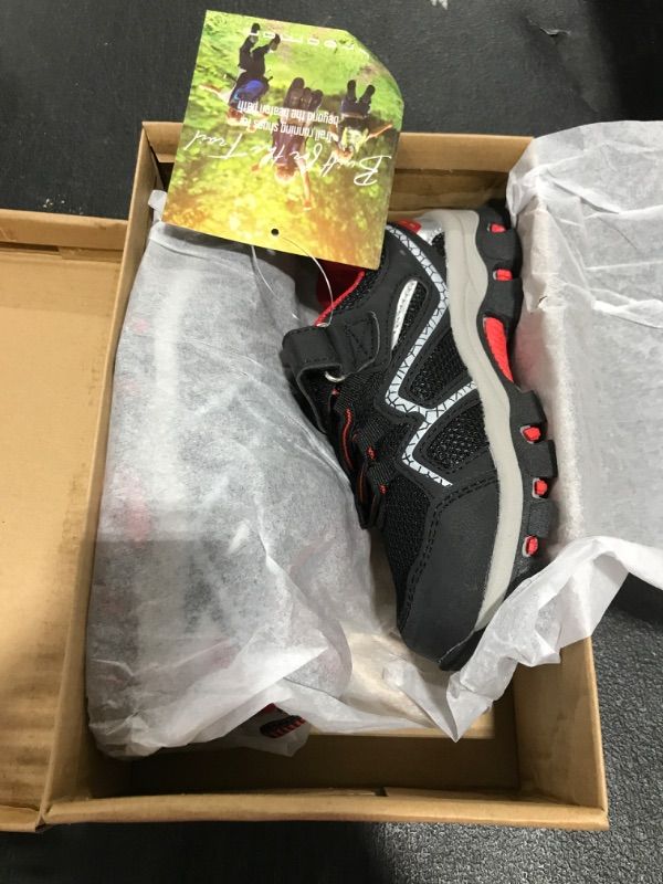 Photo 2 of brooman Kids Outdoor Trail Hiking Shoes Boys Girls Running Shoes (Size 10)