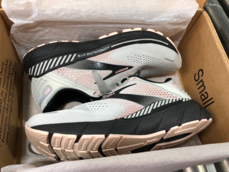 Photo 2 of Brooks Women's Adrenaline GTS 22 Supportive Running Shoe SIZE 8.5 Grey/Rose/Black