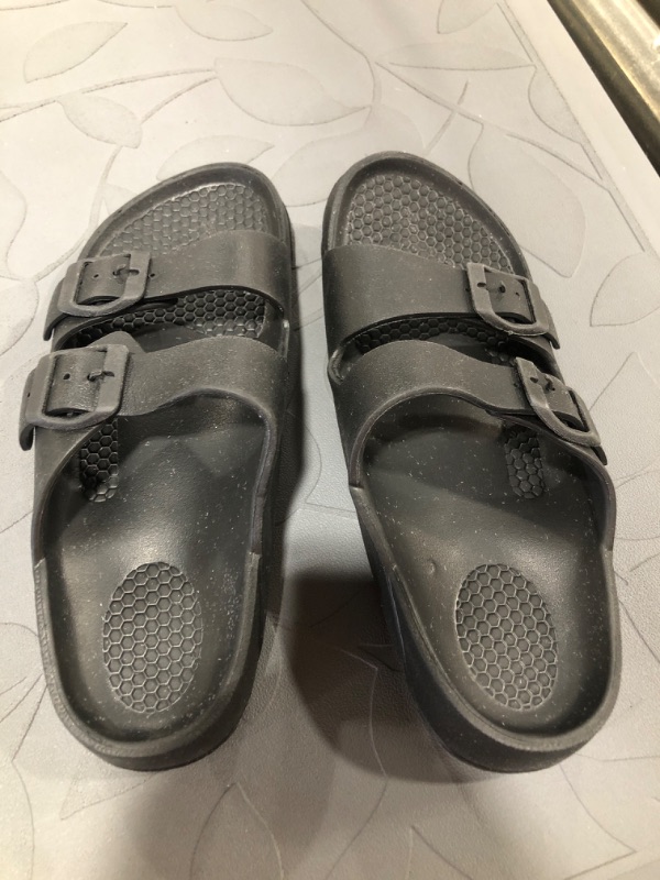 Photo 1 of Black Sandals - Size 9.5