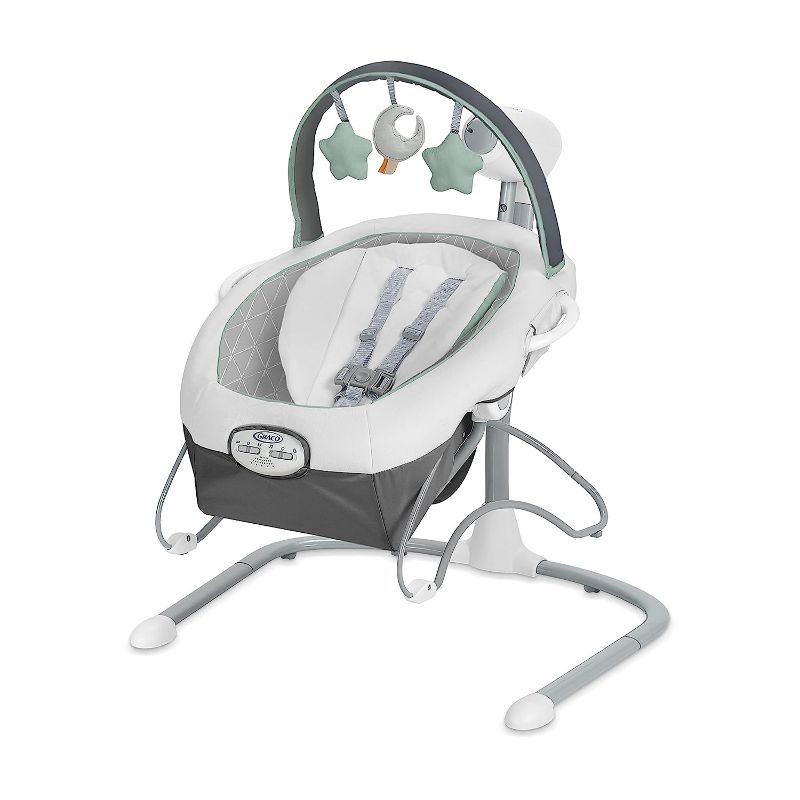 Photo 1 of  Graco Soothe 'n Sway LX Baby Swing with Portable Bouncer, Derby 