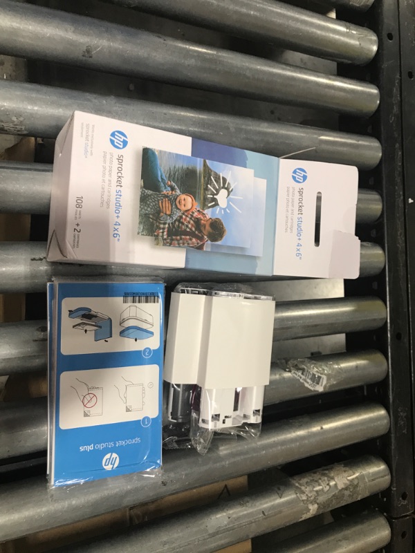 Photo 2 of HP Sprocket Studio Plus 4 x 6” Photo Paper and Cartridges (Includes 108 Sheets and 2 Cartridges) – Compatible only with HP Sprocket Studio Plus Printer
