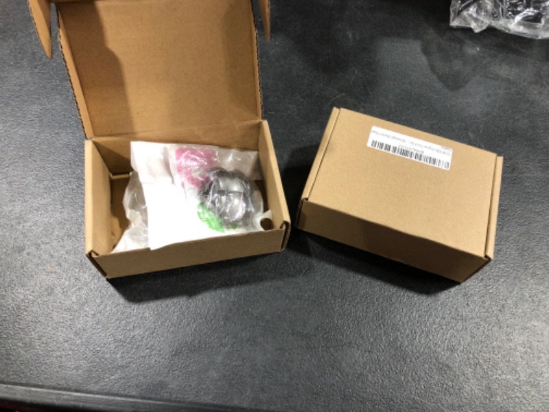 Photo 1 of SEMTION Engine Start Stop Button Cover Push to Start Button Cover Universal for Cars (Alloy Material) (Black+Silver) 2 Pack