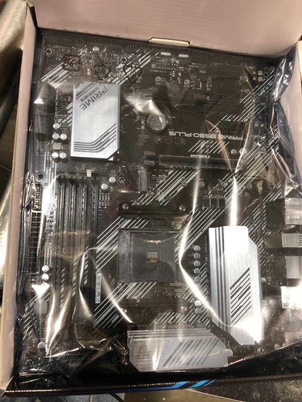 Photo 3 of ASUS Prime B550 Plus AM4 ATX Motherboard