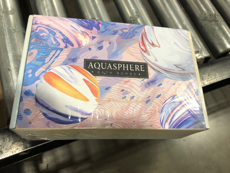 Photo 2 of Aquasphere Bath Bombs - 6 PC 5oz Extra Large Bath Bomb Gift Set, Natural, Organic and Wholesome Ingredients Cleanse, Six Scents for a Luxurious and Delightful Bath Time