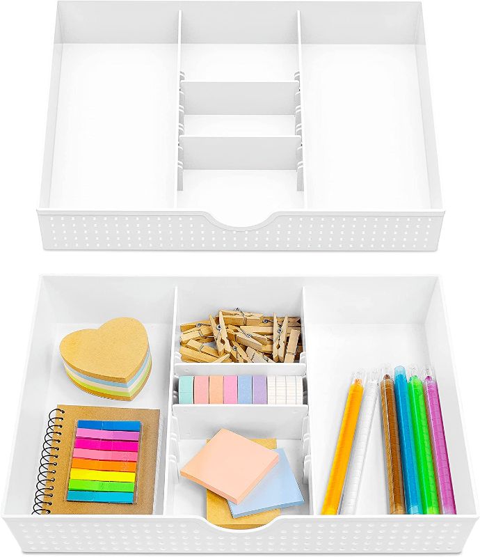 Photo 1 of 3 Slot Drawer Organizer