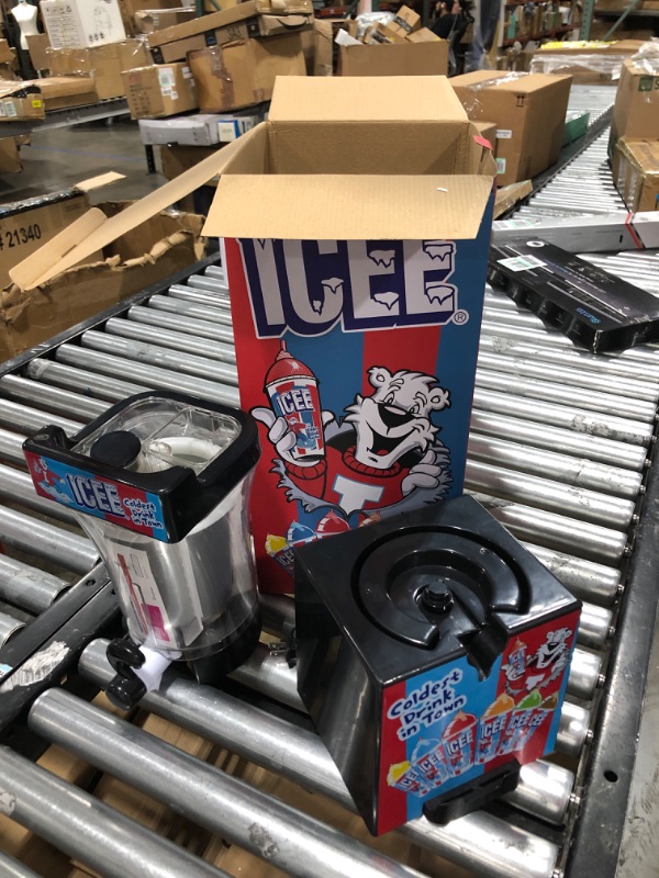 Photo 1 of iscream Genuine ICEE Brand Counter-Top Sized ICEE Slushie Maker - Spins Your Pre-Chilled Ingredients with Your Ice into ICEE Slushies!