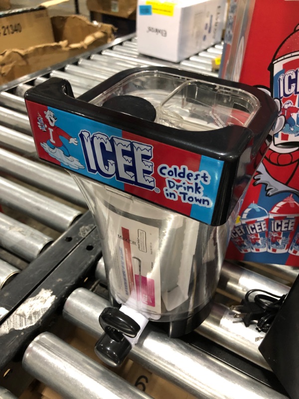 Photo 1 of iscream Genuine ICEE Brand Counter-Top Sized ICEE Slushie Maker - Spins Your Pre-Chilled Ingredients with Your Ice into ICEE Slushies!