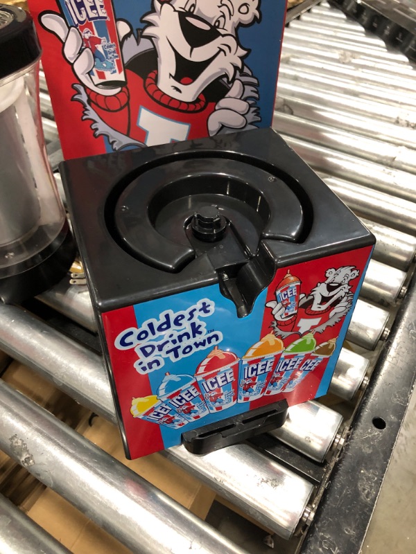 Photo 1 of iscream Genuine ICEE Brand Counter-Top Sized ICEE Slushie Maker - Spins Your Pre-Chilled Ingredients with Your Ice into ICEE Slushies!