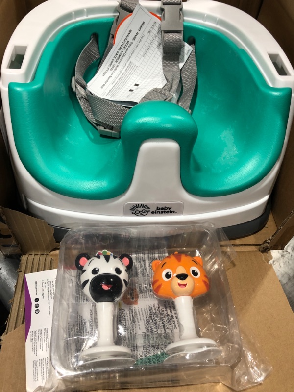 Photo 2 of Baby Einstein Dine & Discover Multi-Use Booster Feeding & Floor Activity Seat with Self-Storing Tray