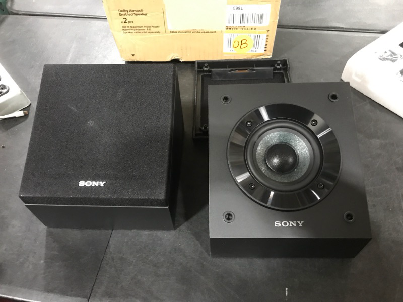 Photo 1 of Sony SSCSE Dolby Atmos Enabled Speakers, Black, Dolby Atmos Enabled Speakers (Pair), 4 Inch (Pack of 2)
