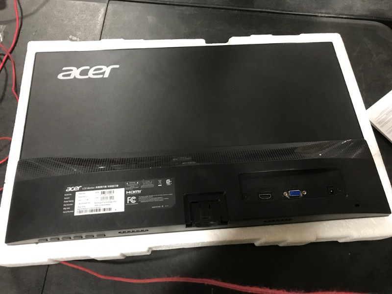 Photo 3 of Acer 21.5 Inch Full HD (1920 x 1080) IPS Ultra-Thin Zero Frame Computer Monitor (HDMI & VGA Port), SB220Q bi
