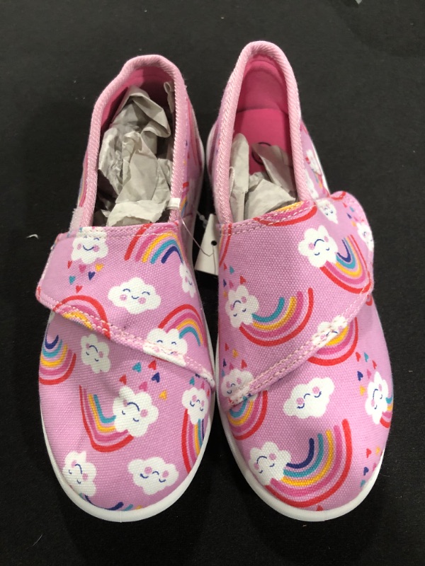 Photo 2 of [Size 11] K KomForme Toddler Sneakers Girl Boys Slip On Canvas Shoes with Breathable Upper