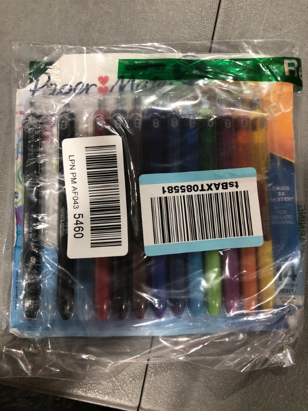 Photo 2 of Paper Mate InkJoy Gel Medium Point Pens, Assorted Ink - 14 pack  **2 PENS MISSING**