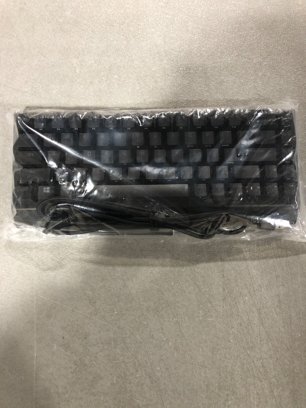 Photo 2 of Razer BlackWidow V3 Mini HyperSpeed 65% Wireless Mechanical Gaming Keyboard: HyperSpeed Wireless Technology - Yellow Mechanical Switches- Linear & Silent - Doubleshot ABS keycaps - 200Hrs Battery Life
